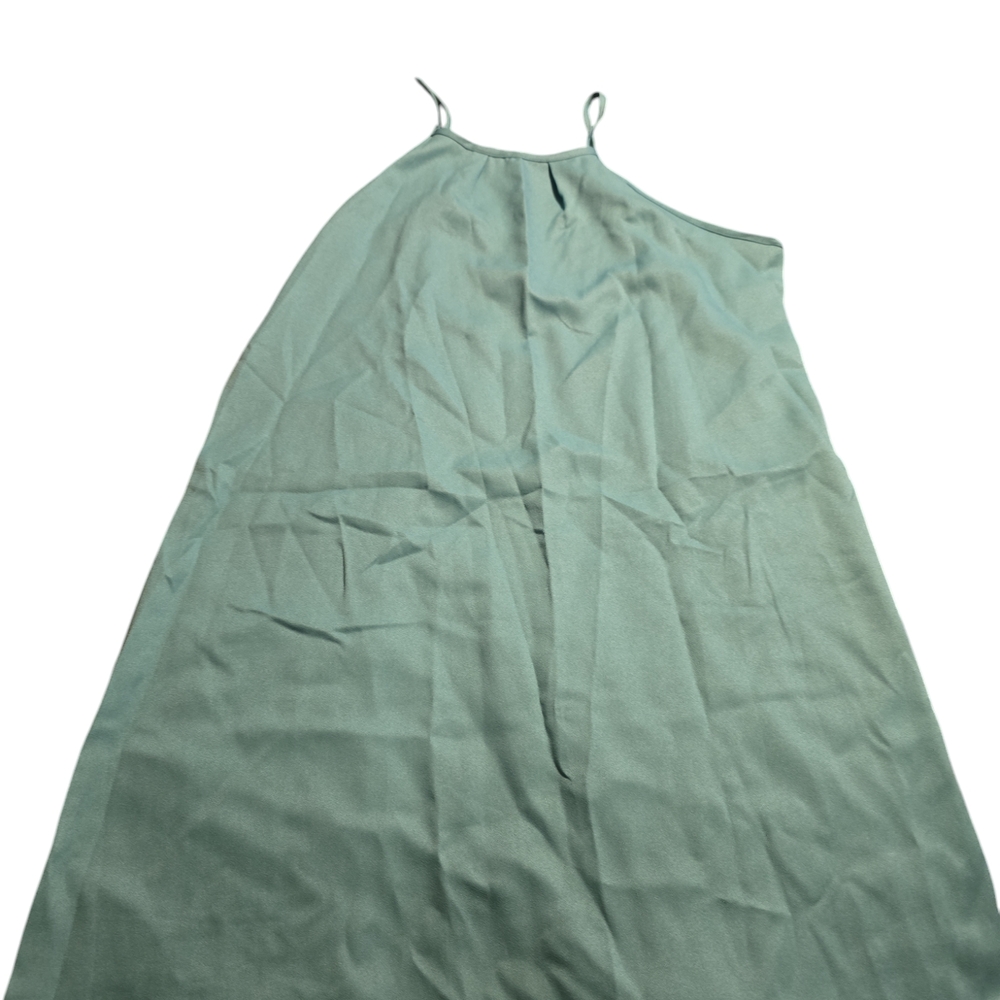 Elegant Green Halter Dress